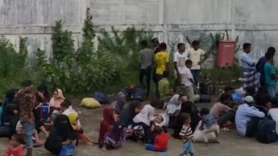 [Update] Pengungsi Rohingya yang Ditolak Warga Sabang Ditampung di Dermaga CT-1 BPKS