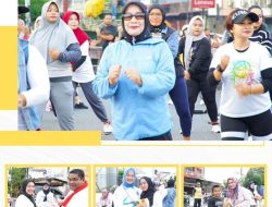 Masyarakat Semakin Antusias ikuti CFD Simpang Enam Rantauprapat