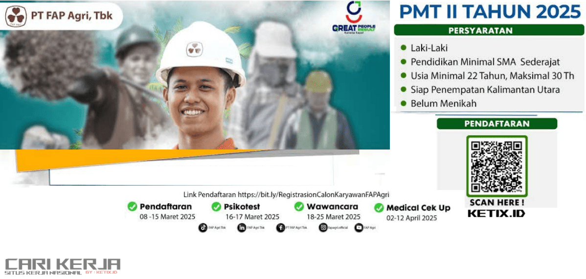 Pelatihan Mandor Tanaman (PMT) di PT FAP Agri Tbk