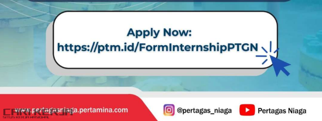 PT Pertagas Niaga membuka lowongan magang