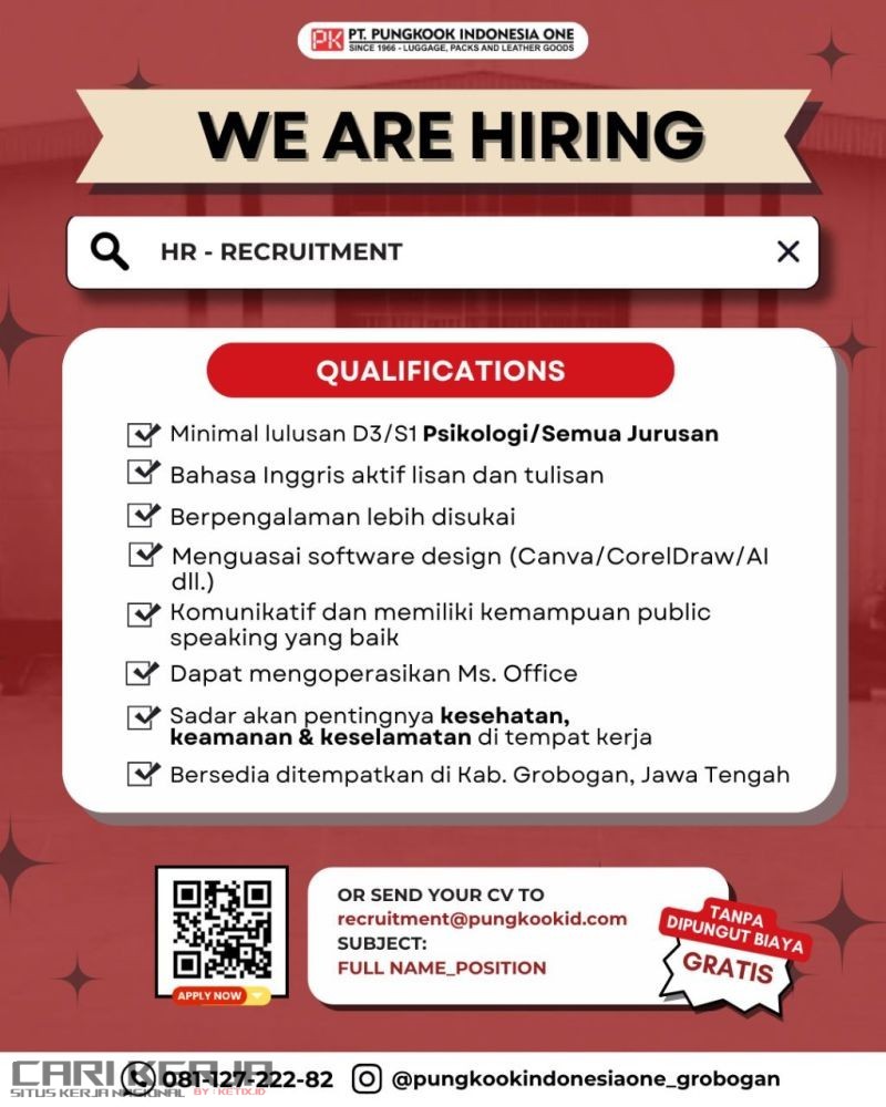 PT Pungkook Indonesia One Grobogan