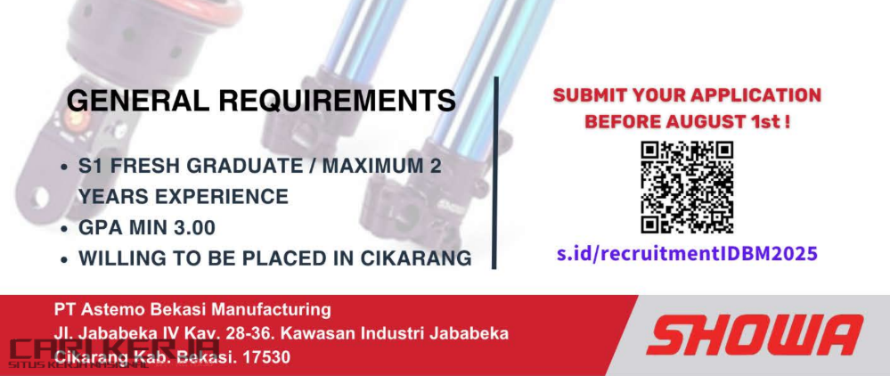 PT Astemo Bekasi Manufacturing (sebelumnya dikenal sebagai PT Showa Indonesia Manufacturing) adalah perusahaan manufaktur otomotif yang tergabung dalam grup Astemo dan Astra.