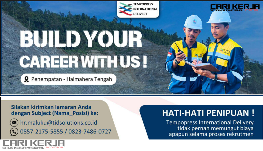 PT Tempopress International Delivery